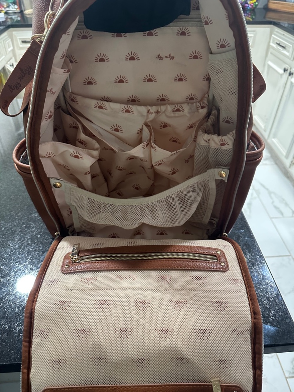 Itzy Ritzy Boss Plus Large Diaper Backpack - Picture 8 of 9